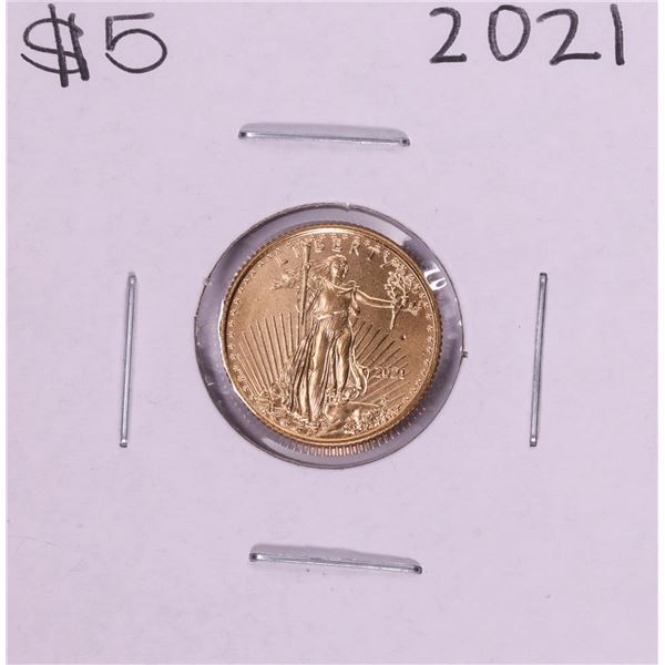 2021 $5 American Gold Eagle Coin