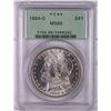 Image 1 : 1884-O $1 Morgan Silver Dollar Coin PCGS MS65 Old Green Holder