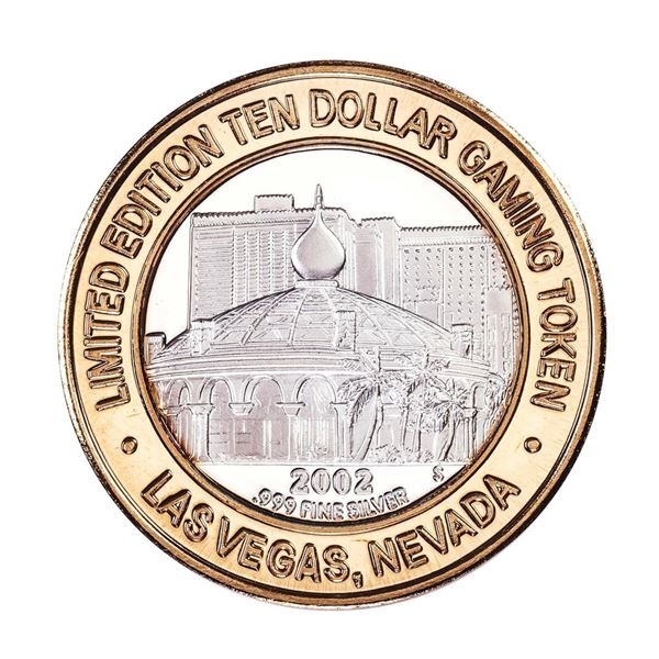 .999 Silver Sahara Las Vegas, Nevada $10 Casino Limited Edition Gaming Token