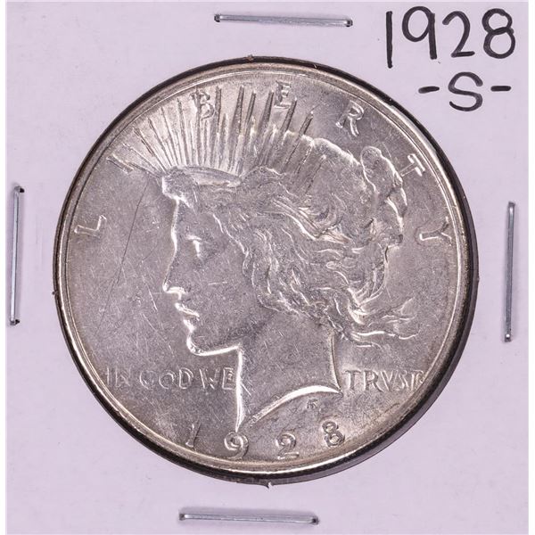 1928-S $1 Peace Silver Dollar Coin