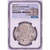 Image 1 : 1884-CC $1 Morgan Silver Dollar Coin NGC Brilliant Uncirculated Nevada Casino Hoard
