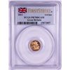 Image 1 : 2011 Great Britain Proof 1/4 Sovereign Gold Coin PCGS PR70DCAM