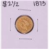 Image 1 : 1873 Closed 3 $2 1/2 Liberty Head Quarter Eagle Gold Coin