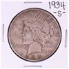 Image 1 : 1934-S $1 Peace Silver Dollar Coin
