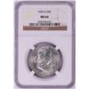 Image 1 : 1953-D Franklin Half Dollar Coin NGC MS64