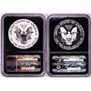 Image 2 : 2013-W West Point Proof Silver Eagle Two Coin Set NGC PF70/SP70 Enhanced Early Release