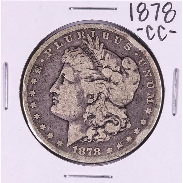1878-CC $1 Morgan Silver Dollar Coin
