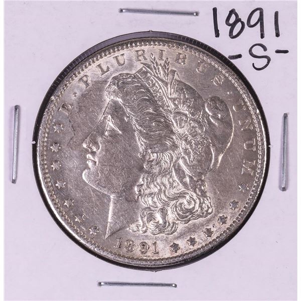 1891-S $1 Morgan Silver Dollar Coin