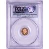 Image 2 : 2011 Great Britain Proof 1/4 Sovereign Gold Coin PCGS PR70DCAM
