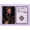 Image 1 : 1035-87 William The Conqueror Normandy Rouen Denier Coin NGC VF30 w/ Story Box