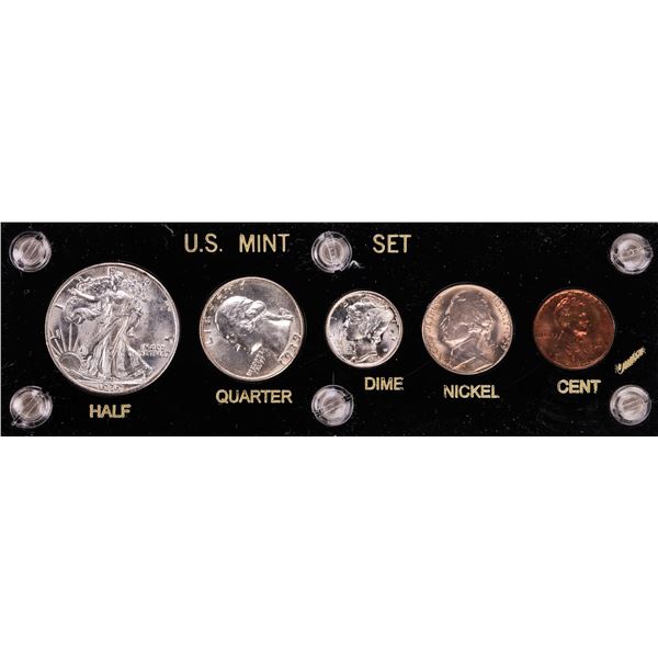 1939-S (5) Coin Uncirculated Set