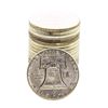 Image 2 : Roll of (20) Brilliant Uncirculated 1960 Franklin Half Dollar Coins