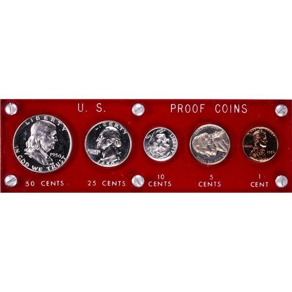 1950 (5) Coin Proof Set