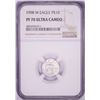 Image 1 : 1998-W $10 Proof American Platinum Eagle Coin NGC PF70 Ultra Cameo