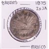Image 1 : 1875 Zs JA Mexico 8 Reales Silver Coin