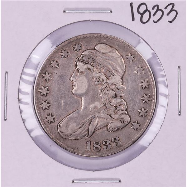 1833 Capped Bust Half Dollar Coin
