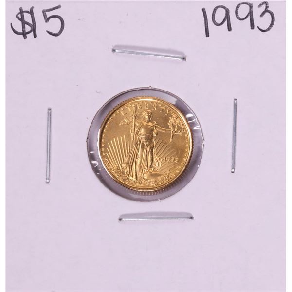 1993 $5 American Gold Eagle Coin