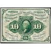 Image 1 : July 17, 1862 First Issue Ten Cents Fractional Currency Note