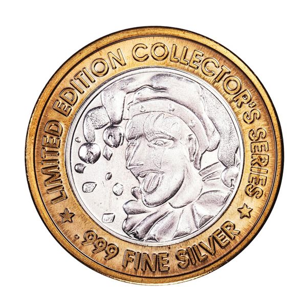 .999 Silver Harrahs Kansas City, MO $10 Casino Limited Edition Gaming Token