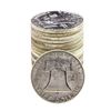 Image 2 : Roll of (20) Brilliant Uncirculated 1963-D Franklin Half Dollar Coins