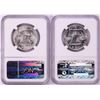 Image 2 : Lot of 1960-D & 1961 Franklin Half Dollar Coins NGC MS63