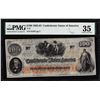 Image 1 : 1862-63 $100 Confederate States of America Note T-41 PMG Choice Very Fine 35