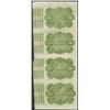 Image 2 : Uncut Sheet of (4) State of Louisiana Baby Bond Obsolete Notes