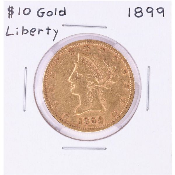 1899 $10 Liberty Head Eagle Gold Coin