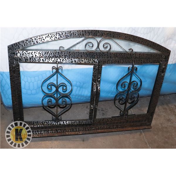 METAL WINDOW- WITH NO GLASS