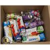 Image 1 : BOX OF ASSORTED WATER & JUICE