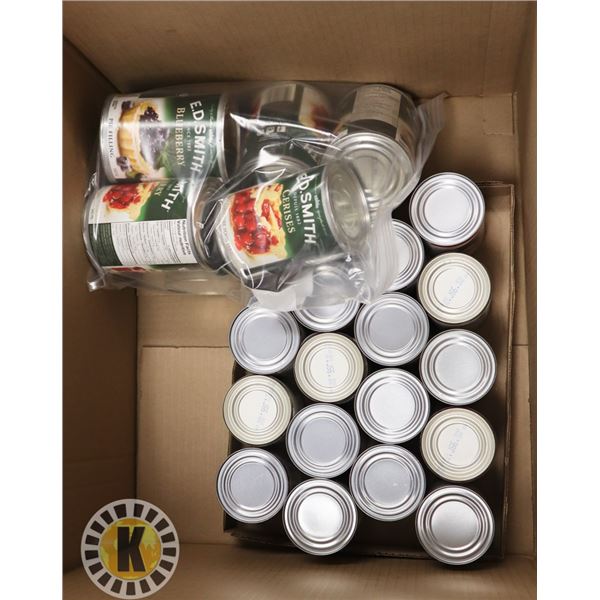 BOX OF PIE FILLING AND GRAVY