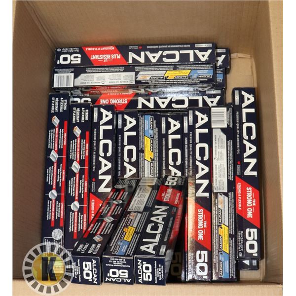 BOX OF ALUMINUM FOIL