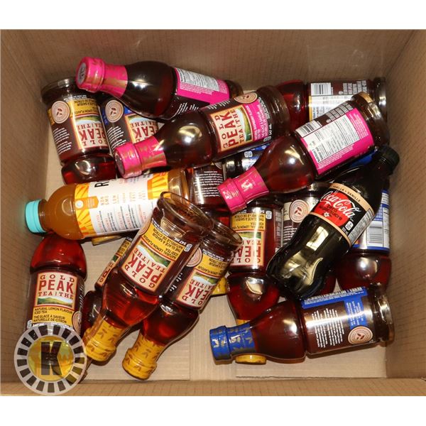 BOX OF ASSORTED BEVERAGE