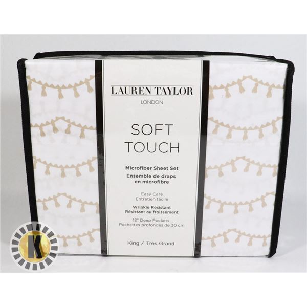 NEW KING SIZE MICROFIBER SHEET SET