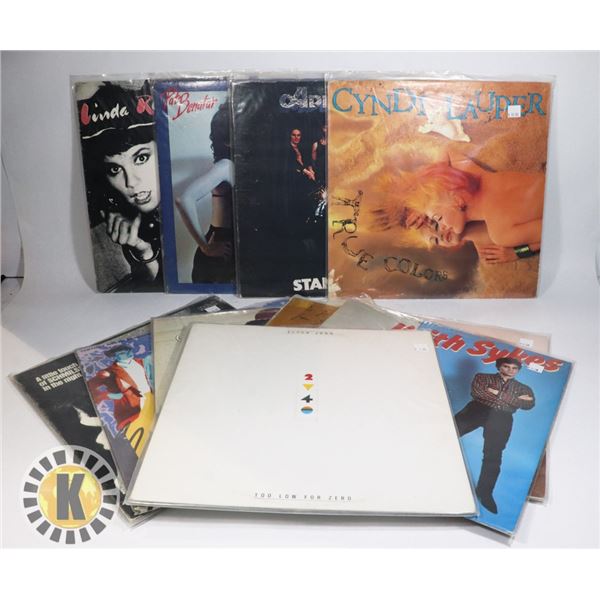 BUNDLE OF 11 ASSORTED RECORDS
