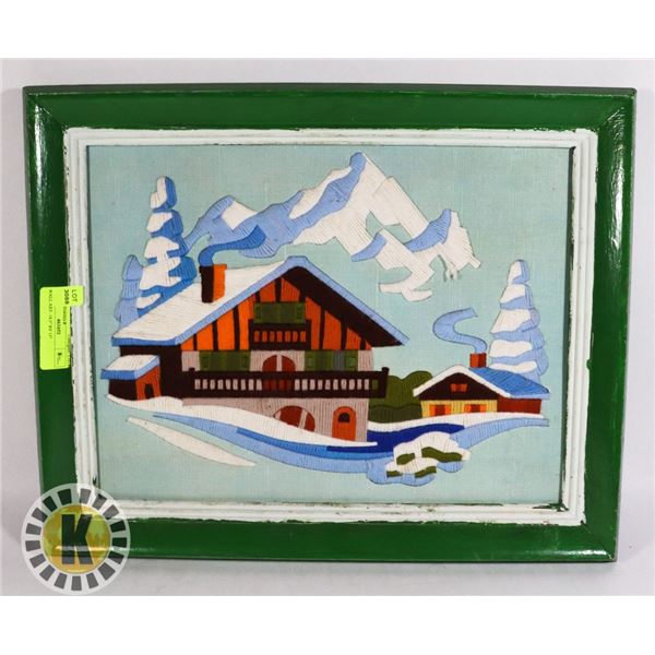 WALL ART- 18.5" BY 15"