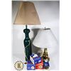 Image 1 : BEDSIDE LAMPS AND LIGHT BULBS