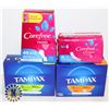 Image 1 : BAG OF CAREFREE AND TAMPAX RADIANT PAD