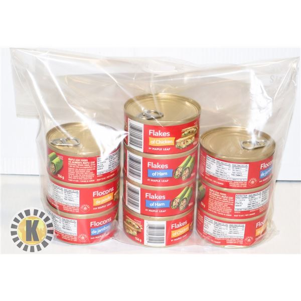 BAG OF CANNED HAM FLAKES