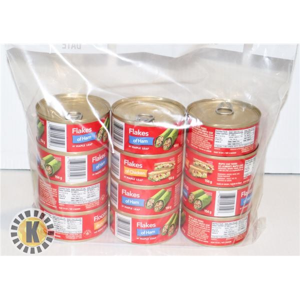 BAG OF CANNED HAM FLAKES