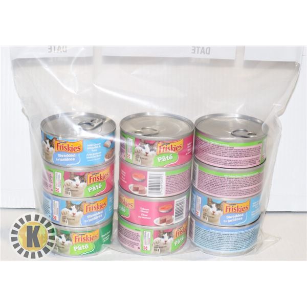 ASSORTED BAG OF FRISKIES CAT FOOD