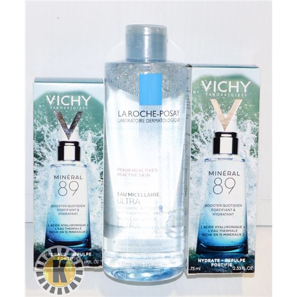 BAG OF VICHY & LABROCHE-POSAY  SKIN PRODUCT
