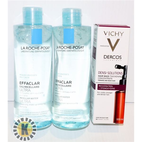 BAG OF VICHY & LABROCHE-POSAY  SKIN PRODUCT