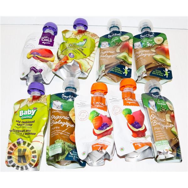 ASSORTED BAG OF BABY SNACKS