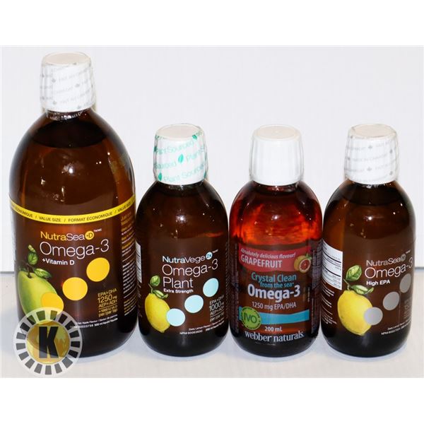 BAG OF ASSORTED NUTRASEA VITAMINS