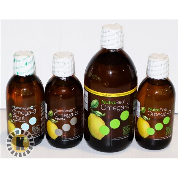 BAG OF ASSORTED NUTRASEA VITAMINS