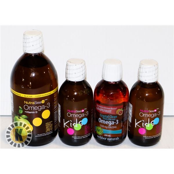 BAG OF ASSORTED NUTRASEA VITAMINS