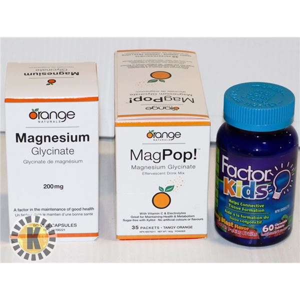 BAG OF FACTOR KIDS AND ORANGE NATURALS