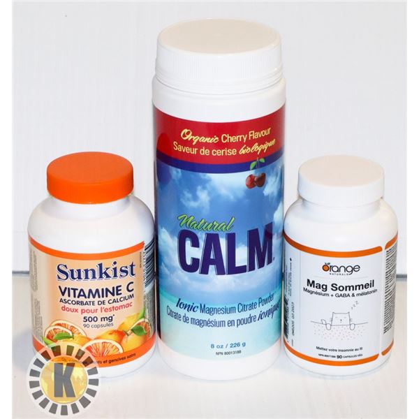 BAG OF NATURAL CALM, SUNKIST &  ORANGE NATURALS