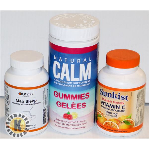 BAG OF NATURAL CALM, SUNKIST &  ORANGE NATURALS